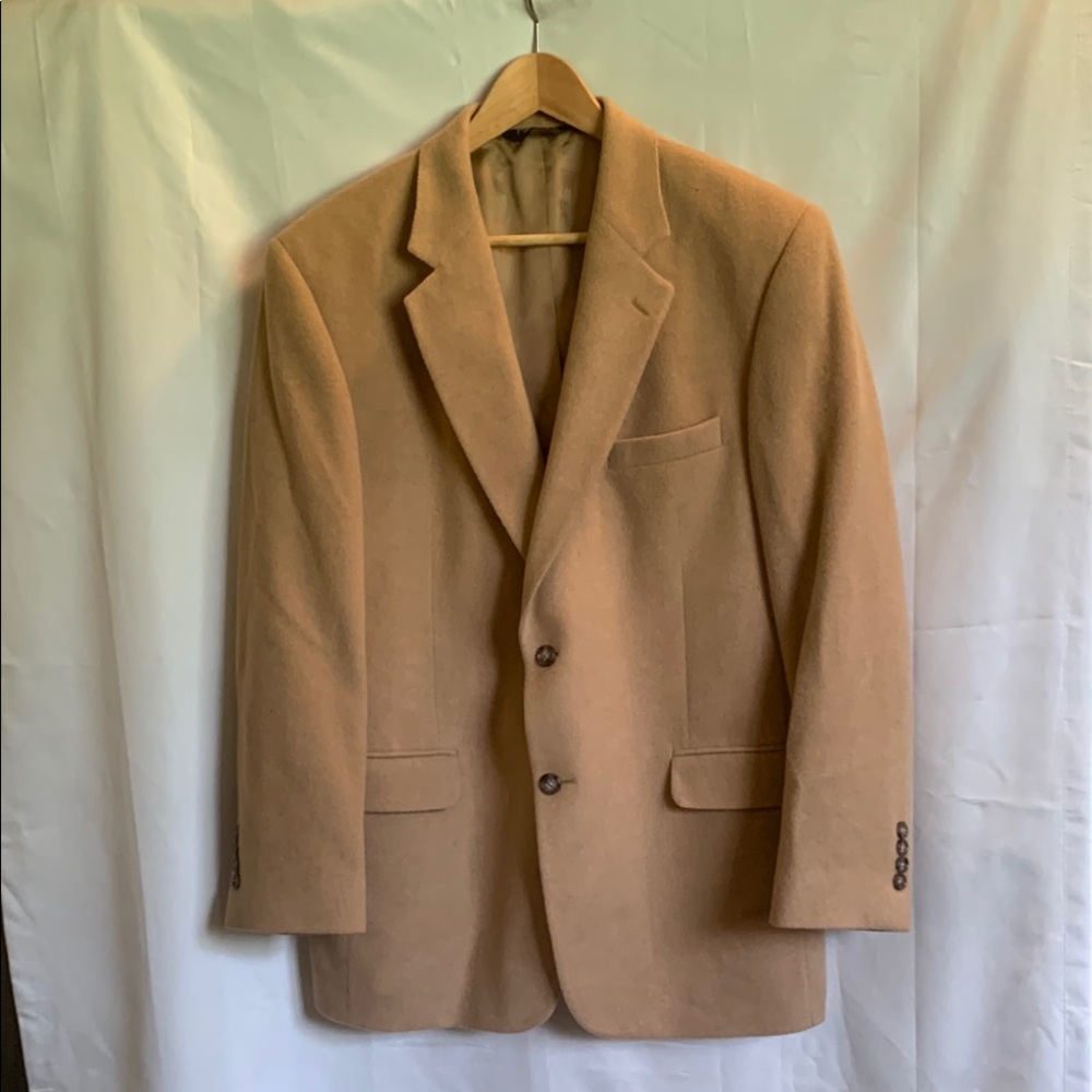 Jos. A Bank Wheat/Camel Color 100% Camel Hair Blazer 42R.